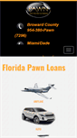 Mobile Screenshot of floridapawnloans.com